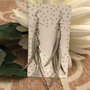 Silver Dangle Fashion Earrings